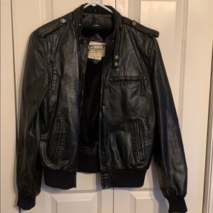 Bergman’s Vintage Leather Jacket